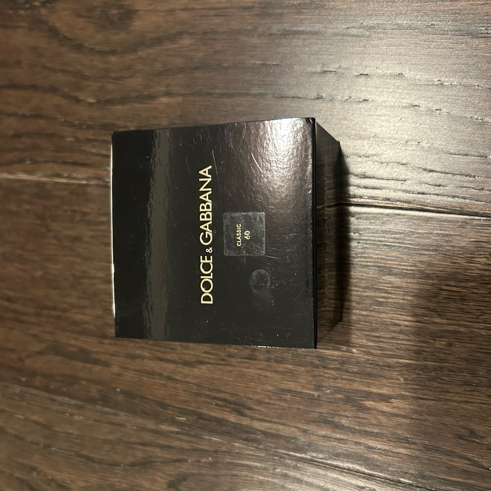 Dolce & Gabbana Black Box with Gold Accents